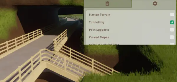 Tunnelling path guide Planet Zoo
