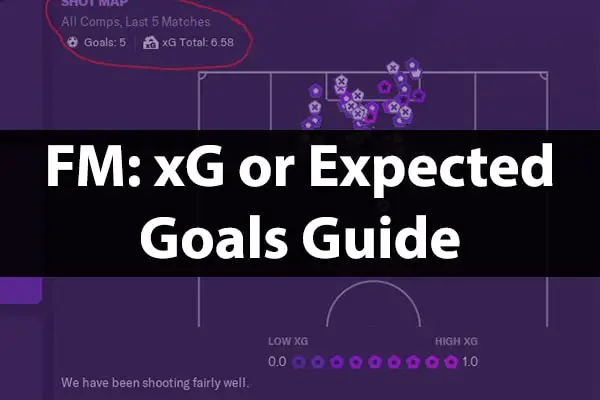 xG Expected Goals Guide Football Manager